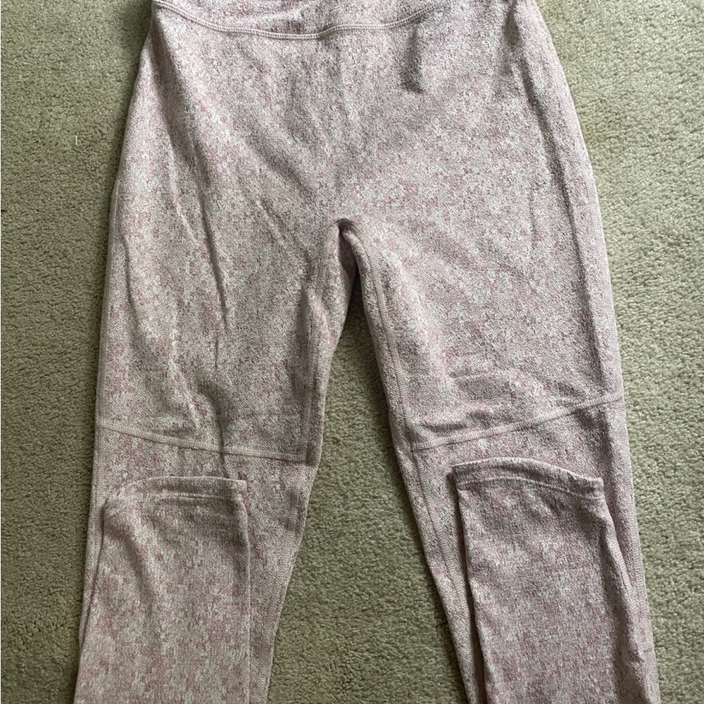 Gymshark Pink and White Leggings